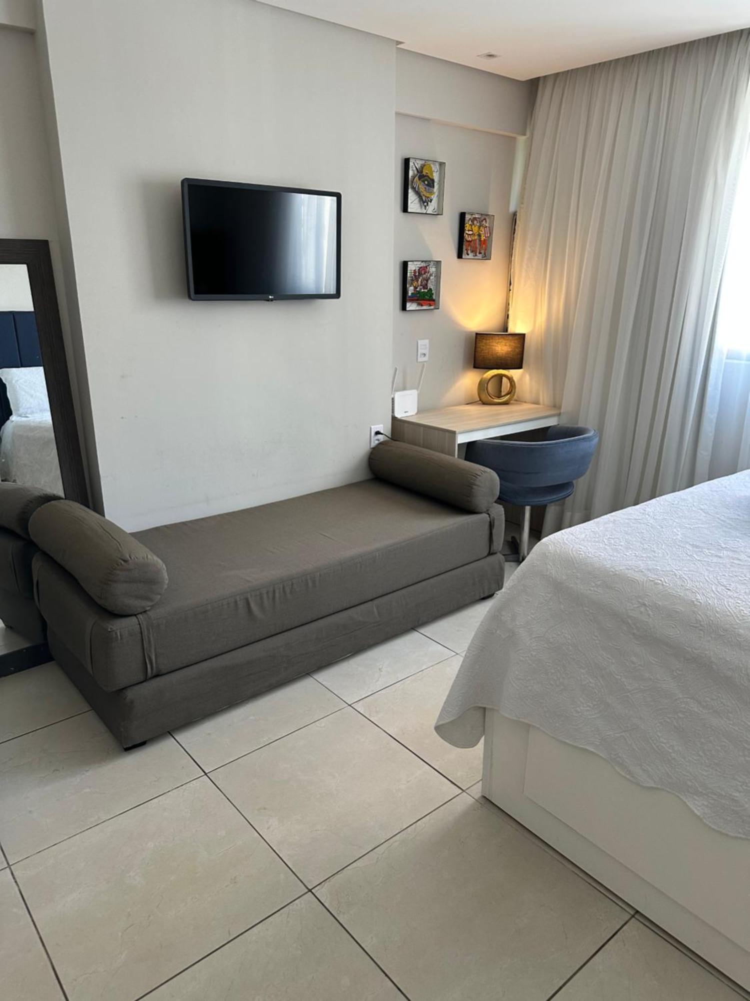 Flat Localizado A 200M Shopping Recife, Bem Perto Da Praia De Boa Viagem E Com Wi-Fi 400Mbps Esterno foto